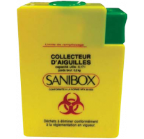 SHARPS DISPOSAL BOX –SANIBOX 250 ML