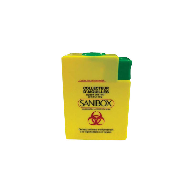 SHARPS DISPOSAL BOX –SANIBOX 250 ML