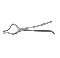 Nasal forceps ROWE left side, for children 23,5cm