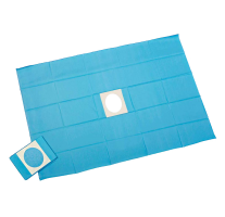 Drape with hole & adhesive 45x 60 cm