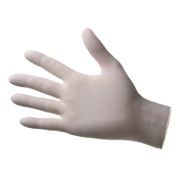 Vinyl, non-powdered, non-sterile gloves