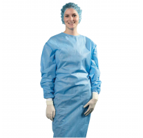 Surgical gown and 2 hand...